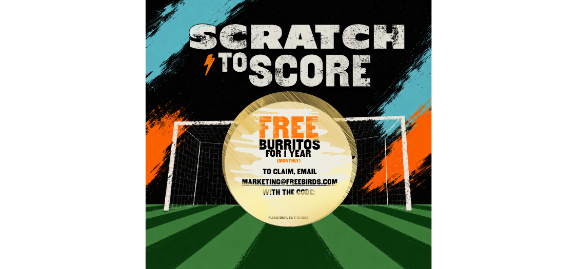 Freebirds scratch card