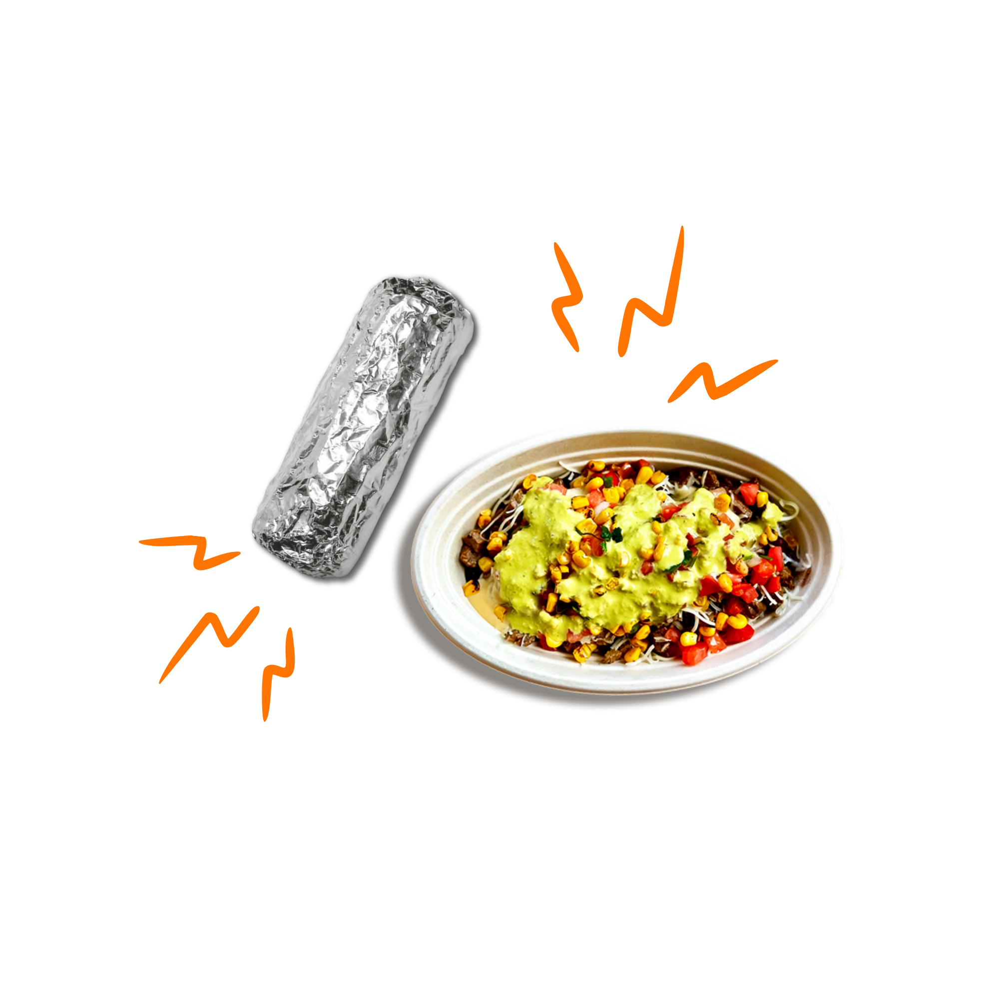 Free Monster-size burrito bowl