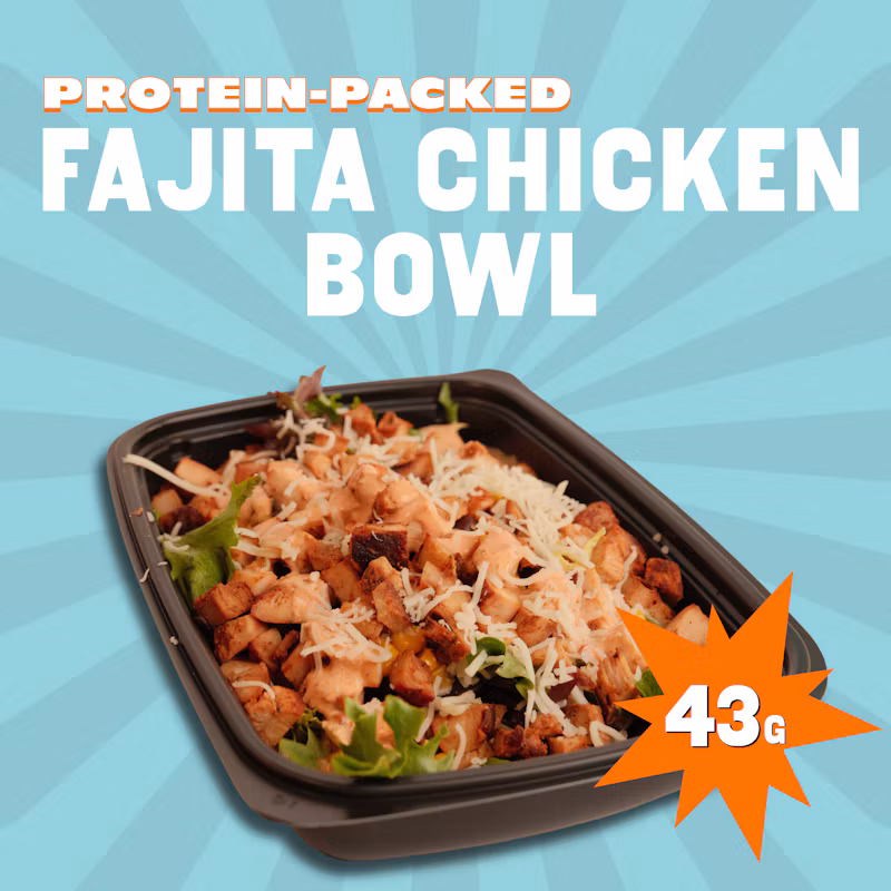 Protein-Packed Fajita Chicken Bowl