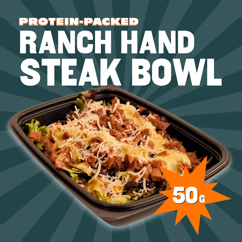 Protein-Packed Ranch Hand Steak Bowl