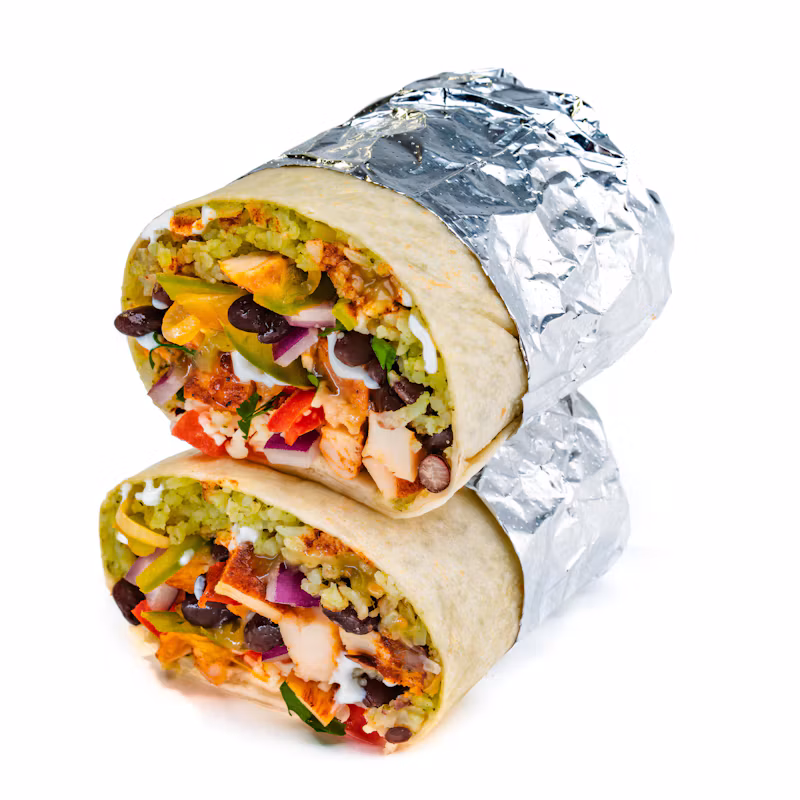 Fajita White Chicken Burrito