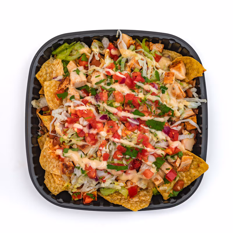 Fajita White Chicken Nachos