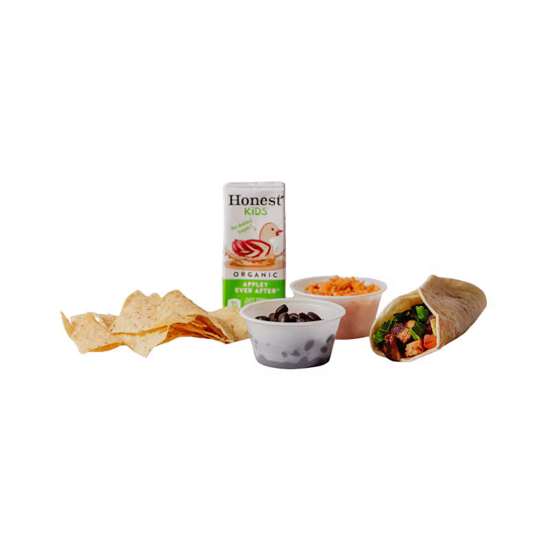 Kids Meal Fajita Chicken Taco